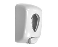Distributeur de savon PUSH blanc