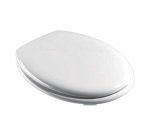 Abattant ECO blanc avec charnières