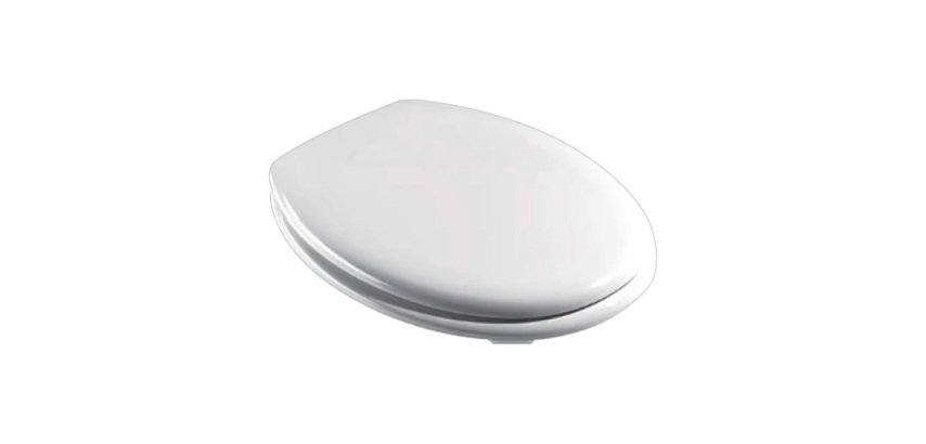 Abattant ECO blanc avec charnières