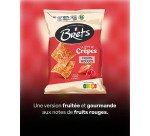 Chips de crêpes fruits rouges Brets - Sachet 50 g