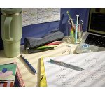 Pilot 4-Color Ballpoint Pen Super Grip G Retractable 1 mm Tip - Medium Writing