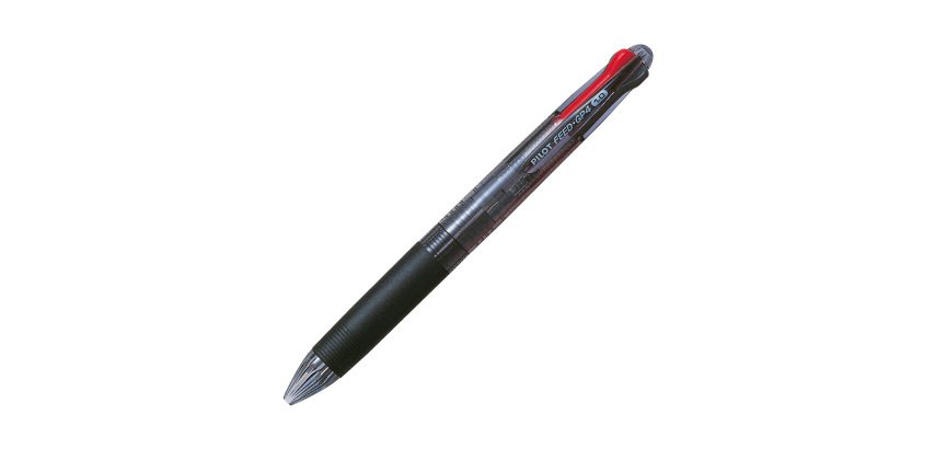 Pilot 4-color ballpoint pen Feed GP4 retractable 1 mm tip - medium writing