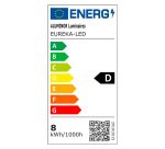 Lampe de bureau led Eureka - pliable  avec port USB - 7.5 W