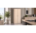 Hoge kast hout H 182 x B 80 cm Ecla 