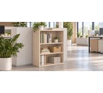Niedriger Bücherschrank ECLA H 100 x B 80 cm