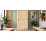 Schrank Harmonie / Excellens H 180 x L 90 x P 44 cm einfarbig mit Schiebetüren