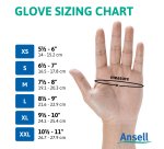 Ansell TouchNTuff™ 92-600 Disposable Nitrile Gloves, Powder-Free, Green - Box of 100 Gloves