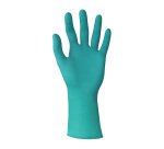 Disposable gloves Ansell TouchNTuff™ 92-605 powder-free green nitrile long cuff - Box of 100 gloves