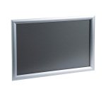 Exacompta Cornice espositiva A3 alluminio/cristal