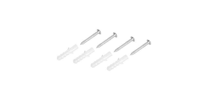Exacompta Cornice espositiva A4 alluminio/cristal
