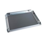 Exacompta Cornice espositiva A4 alluminio/cristal