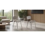 Seduta attesa Milk - Grigio Caldo - Unisit