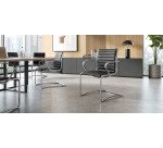 Sedia interlocutore UNISIT Pollux New PNV Target nero