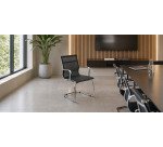 Sedia interlocutore UNISIT Pollux Space PXV Rete nero