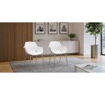 Seduta attesa Goa GO4G - bianco - Unisit