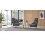 Poltrona Memphis - grigio scuro - Serena Group