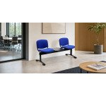 Panca 2 posti con tavolo UNISIT Dado D52PT blu