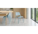 Sedia a 4 gambe UNISIT NKS carta di zucchero
