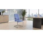 Sedia su slitta UNISIT Lithium LTLTA/TBC Target PPL blu chiaro