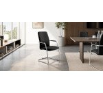 Sedia su slitta UNISIT Lithium LTLTA/TN Target PPL nero