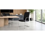 Sedia su slitta UNISIT Lithium LTLTA Poliestere nero