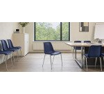 Sedia a 4 gambe UNISIT ESC Esse Blu