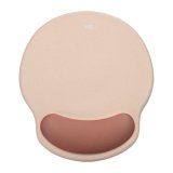 Tapis de souris avec repose-poignets We POP beige