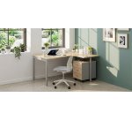 Mesa compacta Squadra patas metal
