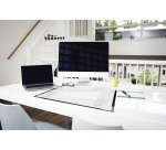 Bureau-onderlegger kalender 60 x 43 cm zwart