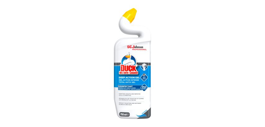 Intense Action Toilet Gel Disinfectant Descaler Duck - 750 ml Bottle