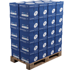 Papier Clairefontaine Tropée A4 90gr - palette jetable de 200 ramettes avec 500 feuilles