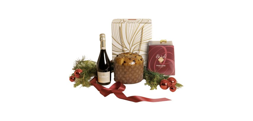 Confezione natalizia Panettone Settecinquanta
