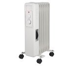 Radiatore ad olio a 7 elementi con ruote