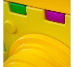 Cubic toy modello l2000 – gioco modulare componibile con 1 scivolo grande e 1 cubotto