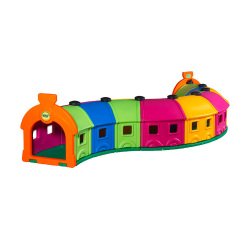Tunnel modulare wagon toy set da 8 vagoni