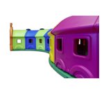 Tunnel modulare wagon toy set da 8 vagoni