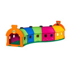 Tunnel modulare wagon toy modello B set da 5 vagoni
