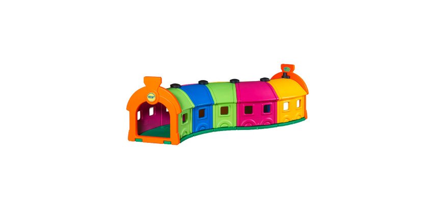 Tunnel modulare wagon toy modello B set da 5 vagoni