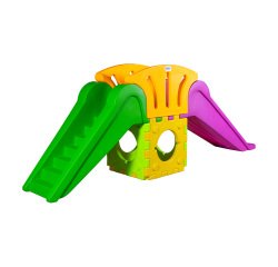 Cubic toy modello o2000 – gioco modulare componibile con 1 scivolo grande e 1 scala
