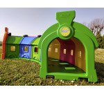 Tunnel modulare wagon toy set da 8 vagoni