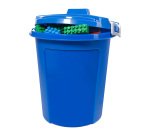 Bidoncino 2 kg di mattoncini colorati da costruzione