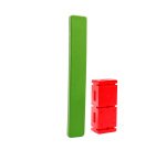 Percorso equilibrio con assi e mattoni