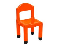En_seggiolina in plastica nido arancione