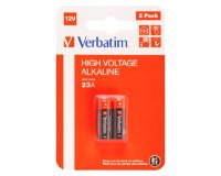 Pilas alcalinas LRV08 E23A (MN21) 12V Verbatim- Blíster 2 pilas