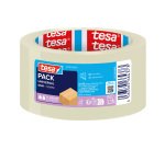 Cinta adhesiva tesa transparente polipropileno 66 m x 50 mm para embalaje