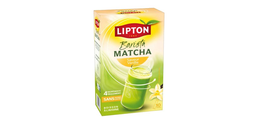 Lipton Barista Matcha Vanille - Schachtel mit 10 Sticks