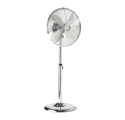 Ventilateur sur pied Ø 40 cm, 50 W chrome - Tristar