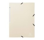 Elastomapjes met 3 kleppen gerecycled polypropyleen Exacompta Titan 24 x 32 cm assorti kleuren