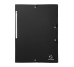 Elastomapjes met 3 kleppen gerecycled polypropyleen Exacompta Titan 24 x 32 cm assorti kleuren