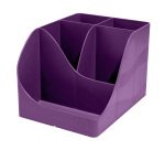 Multipot en organizer Exacompta Titanium Pen Wave assorti kleuren 5 compartimenten